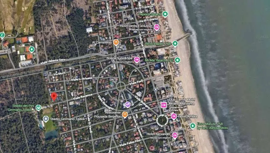 Ground Floor Apartment with Private Garage in Cervia