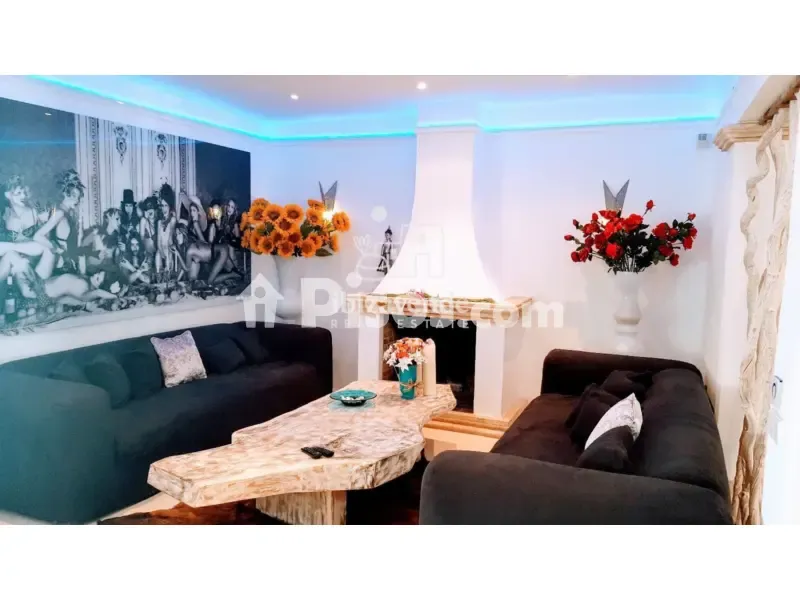 Living Room - Villa with Sea Views in Cap Martinet