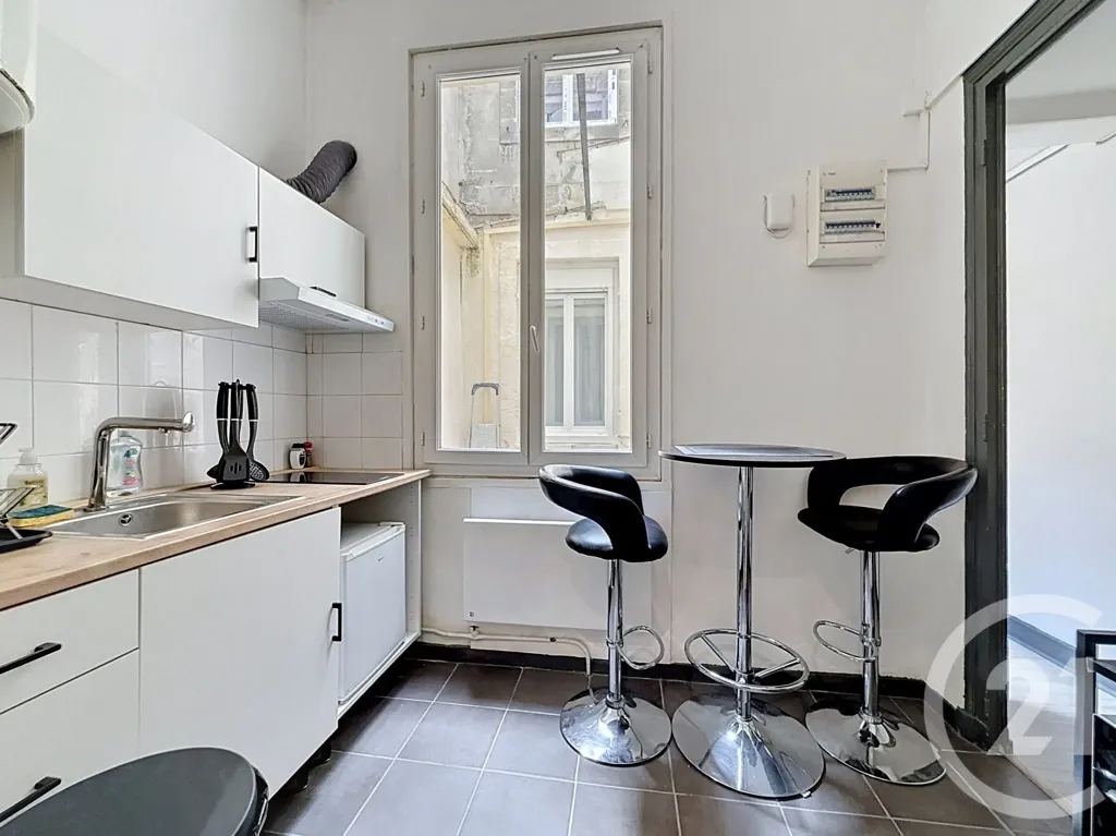 Köök - Studio with Private Courtyard in Bordeaux