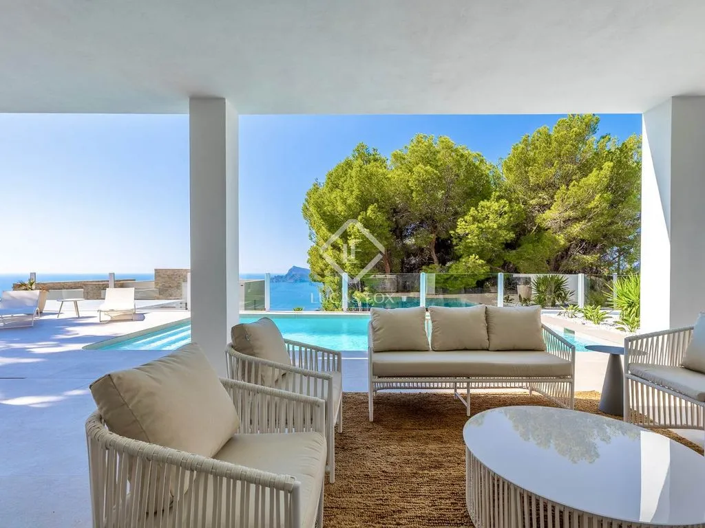 Piscine - Luxury Villa with Sea View in Altea
