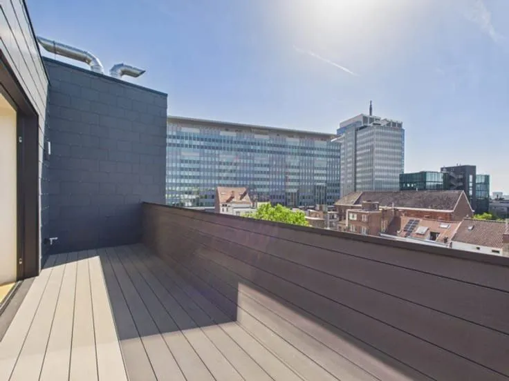 Terrace - Apartment in Central Brussels