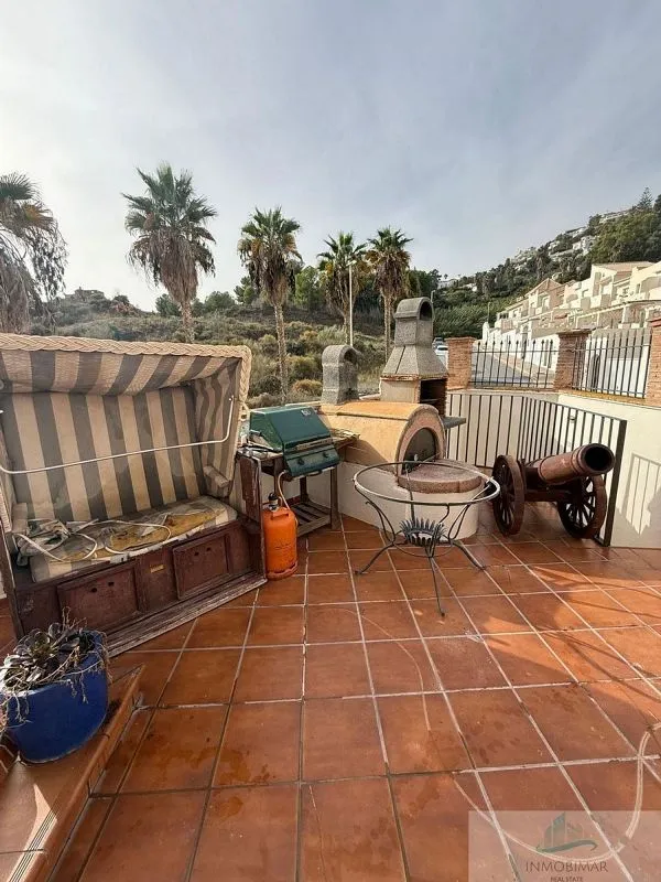 Terrace - Luxury Villa with Sea View in Salobreña