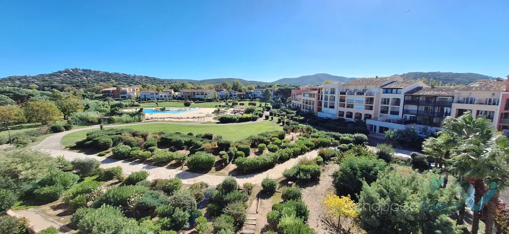 Vue aérienne - Appartement T3 avec Terrasse à Gassin