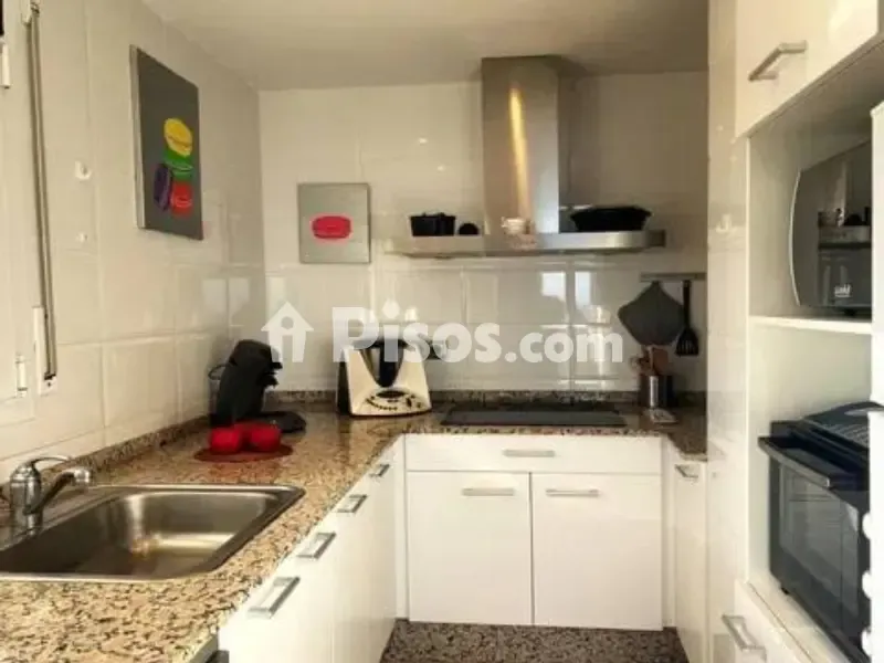 Köök - Apartment with Sea View in Llançà