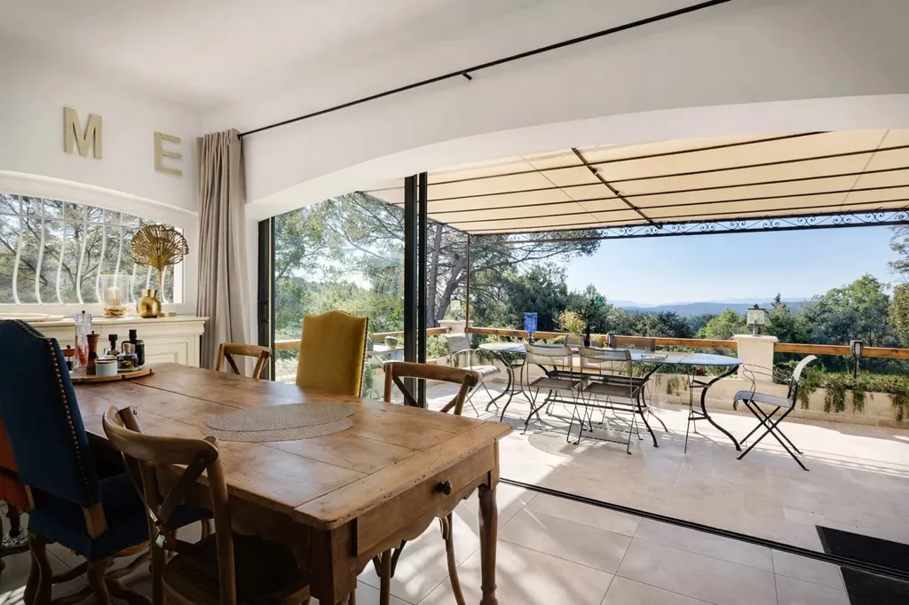 Terrasse - Villa Provençale avec Vue Panoramique