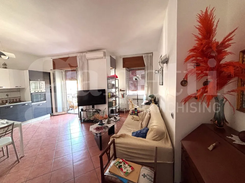 Séjour - Apartment with Balconies in Central Naples