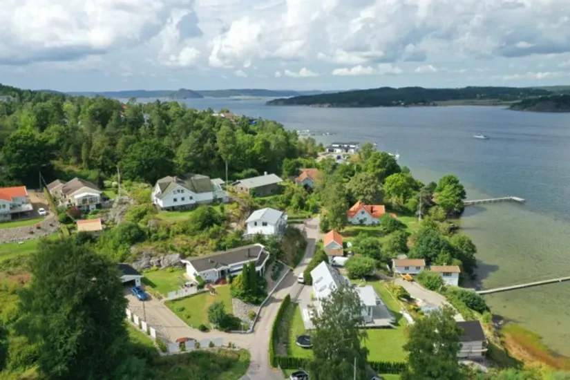 Õhuvaade - Plot with Sea View in Skäret, Uddevalla