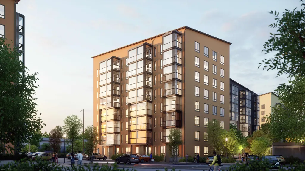 Esterno - Two-Room Apartment with Glazed Balcony in Turku