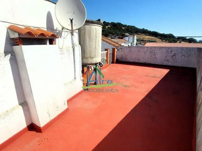 Terrasse - Corner Chalet with Two Entrances in Cala, Huelva