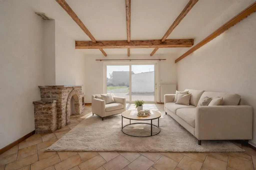 Soggiorno - Spacious House with Terrace in Tamines