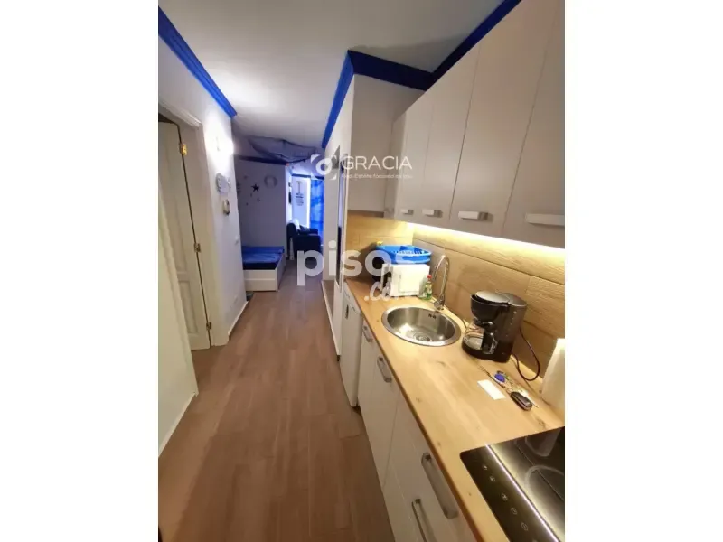 Köök - Renovated Studio with Terrace in Golf del Sur