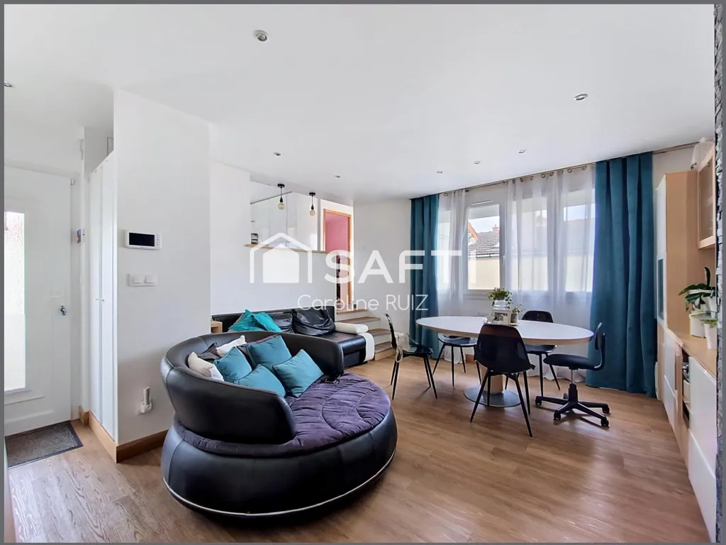 Soggiorno - Flat with Private Garden in Champigny-sur-Marne