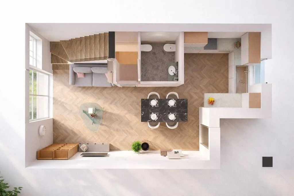 Plan - Luxury Villa with Panoramic Views in Crespina Lorenzana