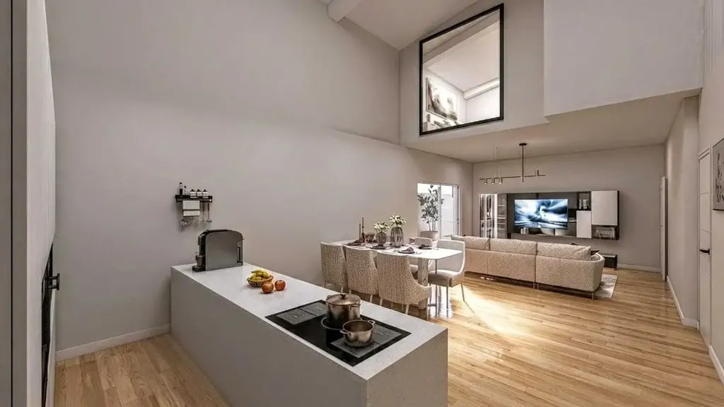 Séjour - Reconstructable House with Project in Monserrato