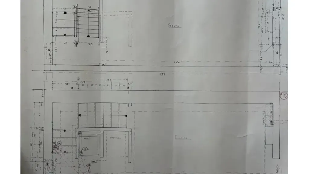 Plan - Historic Home for Renovation in Santarcangelo