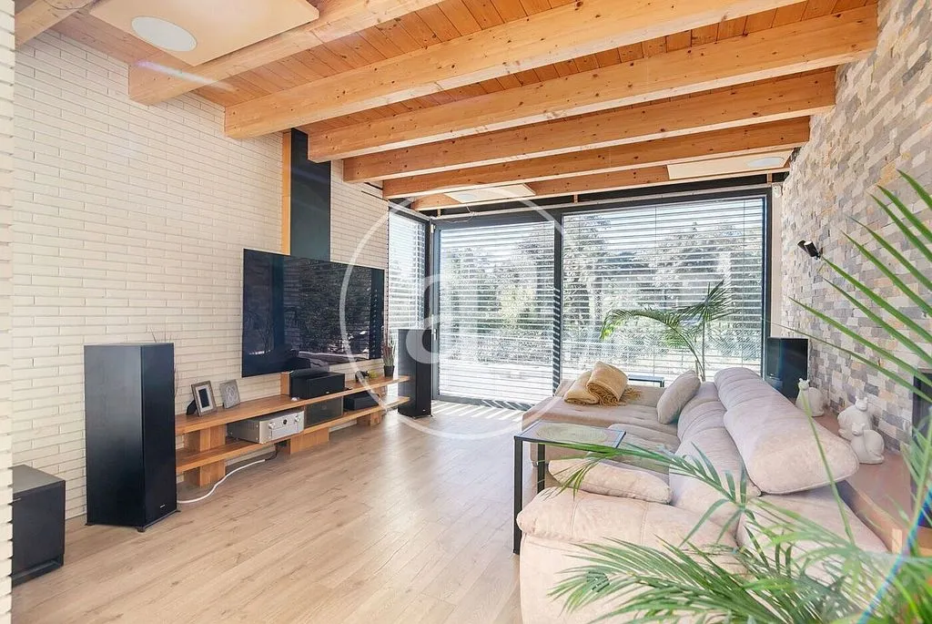 Séjour - Contemporary Villa with Pool in Begues