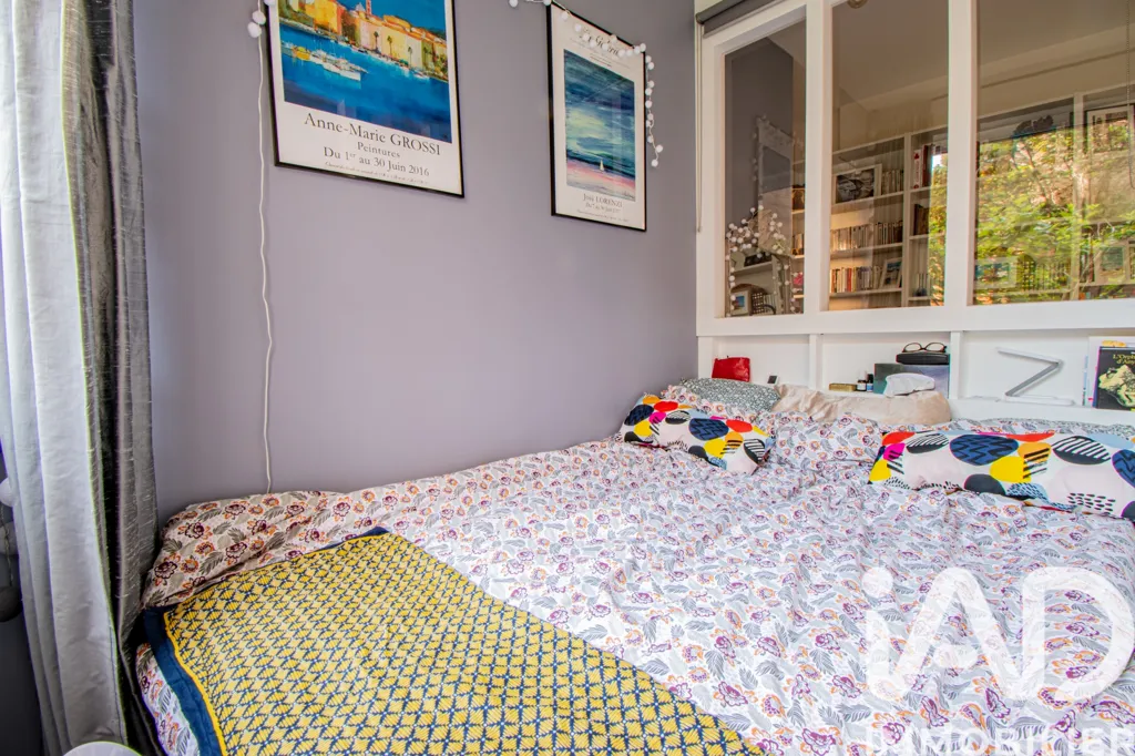 Camere da letto - Quiet 2-Bed Flat with Garden View in Montrouge