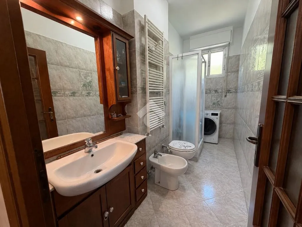 Salles de bain - Rear-Facing Apartment with Garden in Torino
