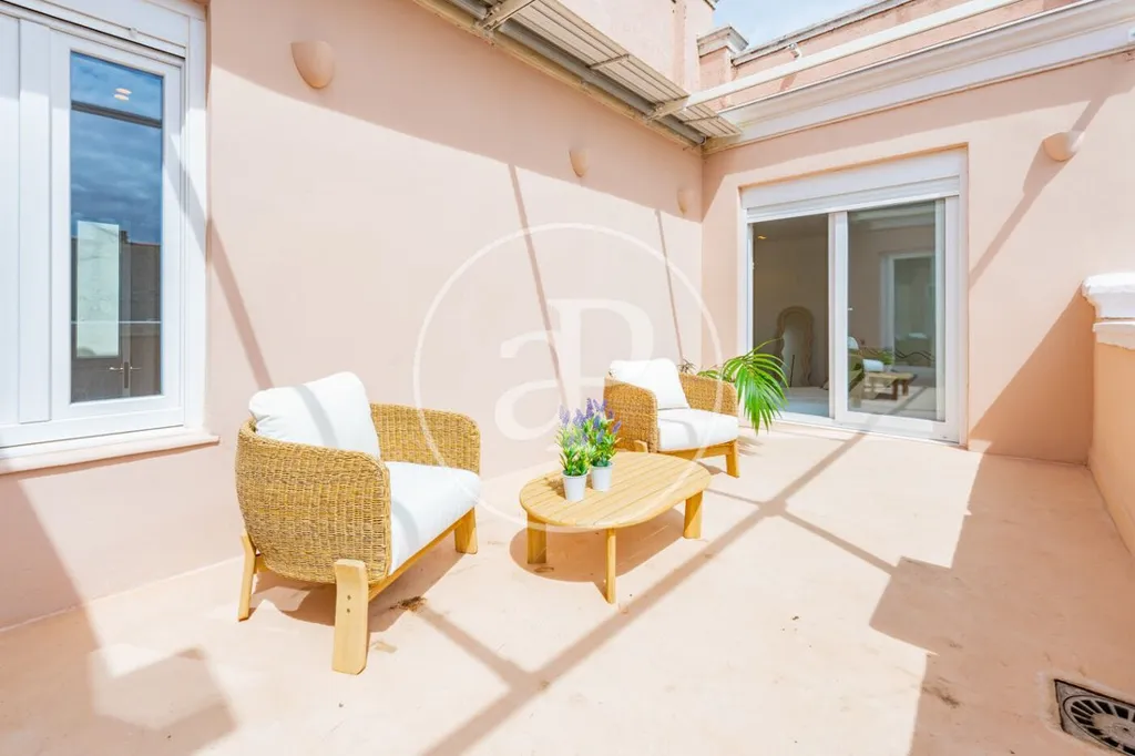Terrass - Outdoor Penthouse in Ponzano, Chamberí