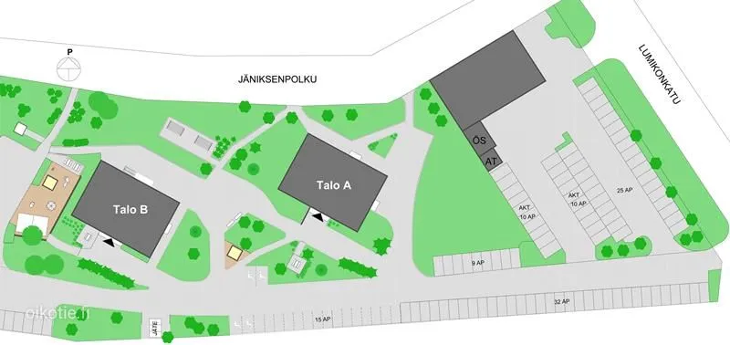 Planimetria - Apartment with Sauna in Pansio, Turku