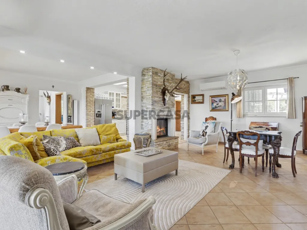 Living Room - Detached Villa with Pool in Fonte Santa, Loulé