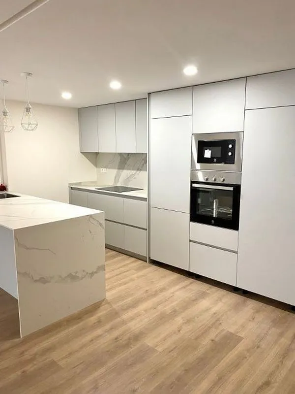 Cuisine - 1-Bedroom Flat with Air Conditioning in Salamanca