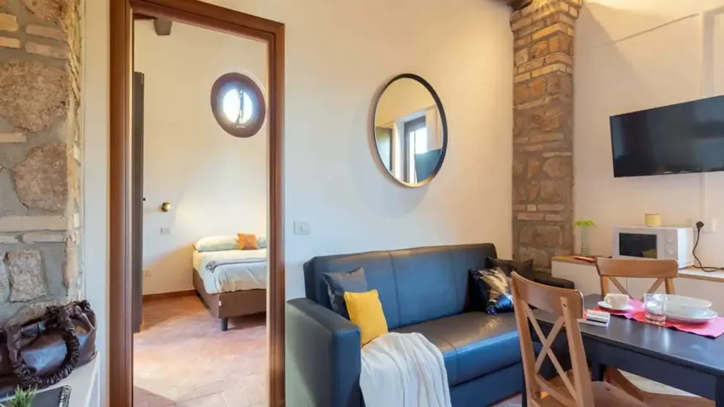 Séjour - Bright Studio in Garbatella, Rome