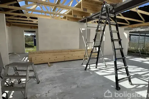 Rooms - Under Construction Villa with Carport in Tylstrup
