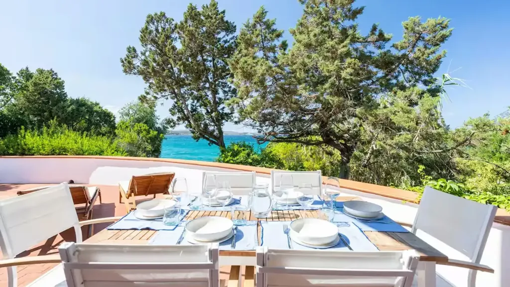 Terrace - Contemporary Villa with Sea Access in San Teodoro