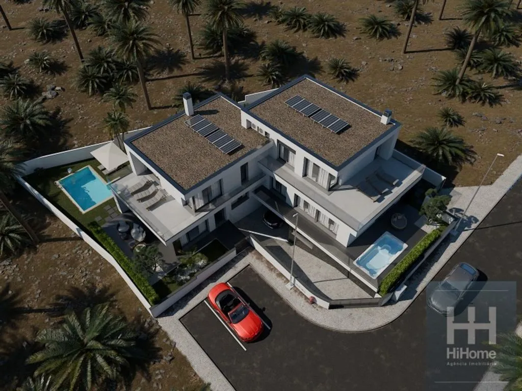 Vue aérienne - Luxury House with Pool in Porto Santo