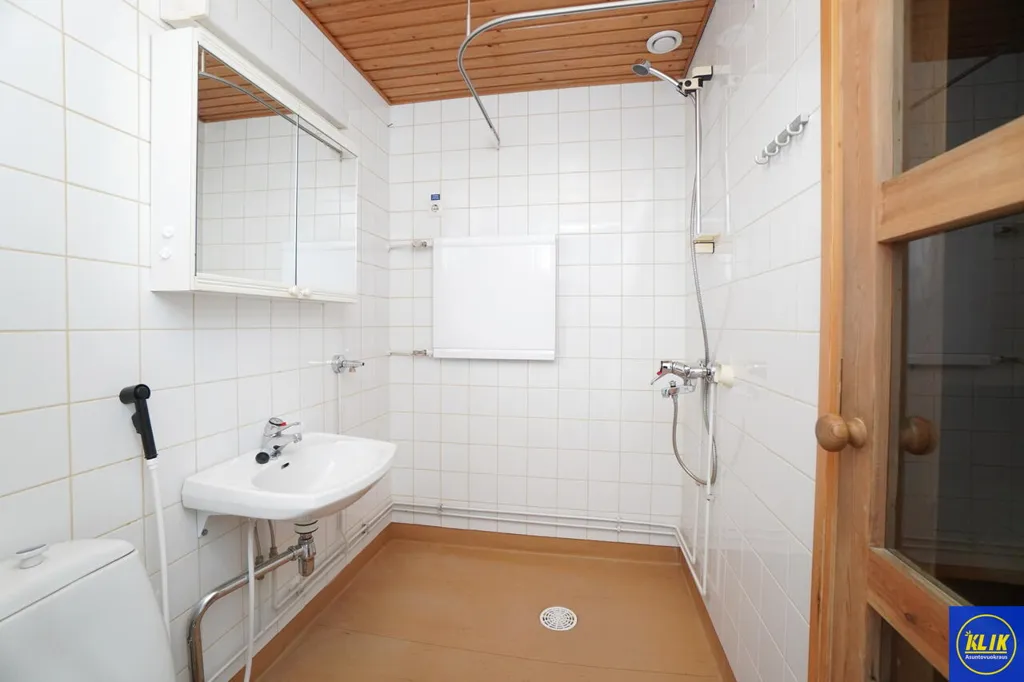 Salles de bain - Studio Flat with Private Sauna in Rauma Centre