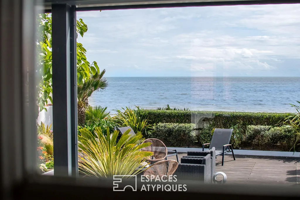 Terrasse - Maison de Charme avec Accès Privé à la Plage à La Guérinière