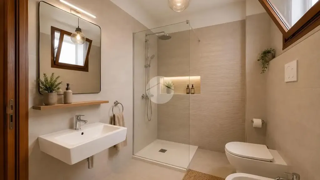 Salles de bain - Traditional Villa with Balcony in Tregnago