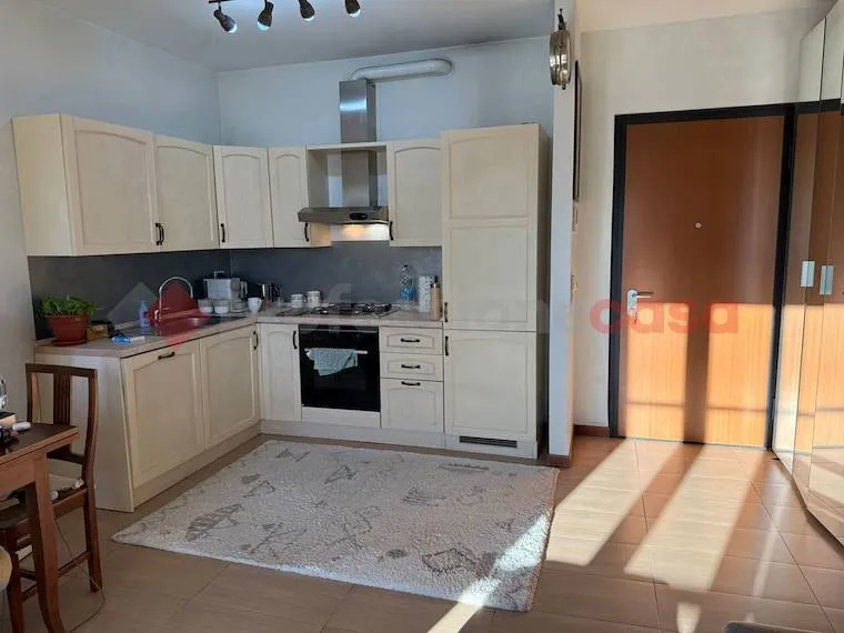 Cucina - Bright Studio Apartment with Balcony in Parabiago