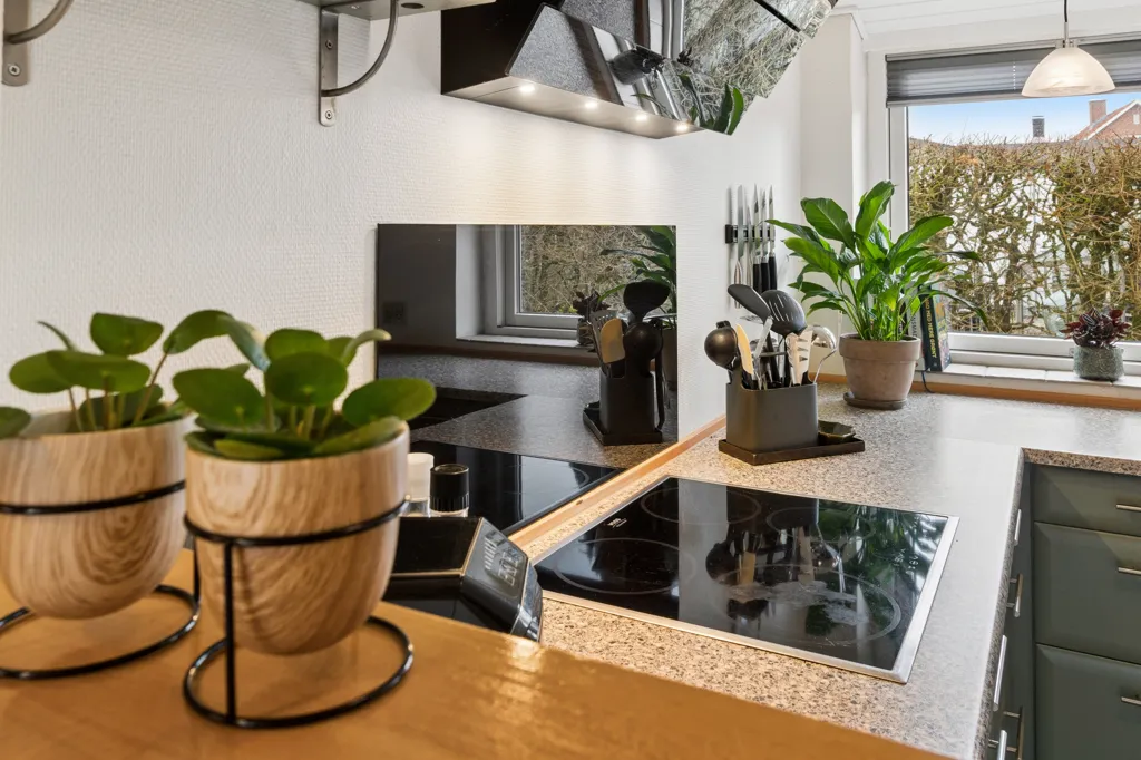 Cuisine - Villa with Garden in Holstebro