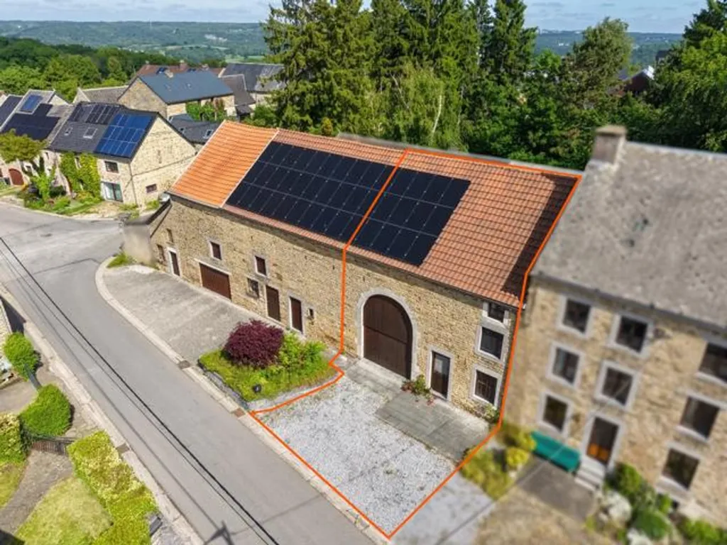 Vue aérienne - Maison de Ferme avec Potentiel à Fontin, Esneux