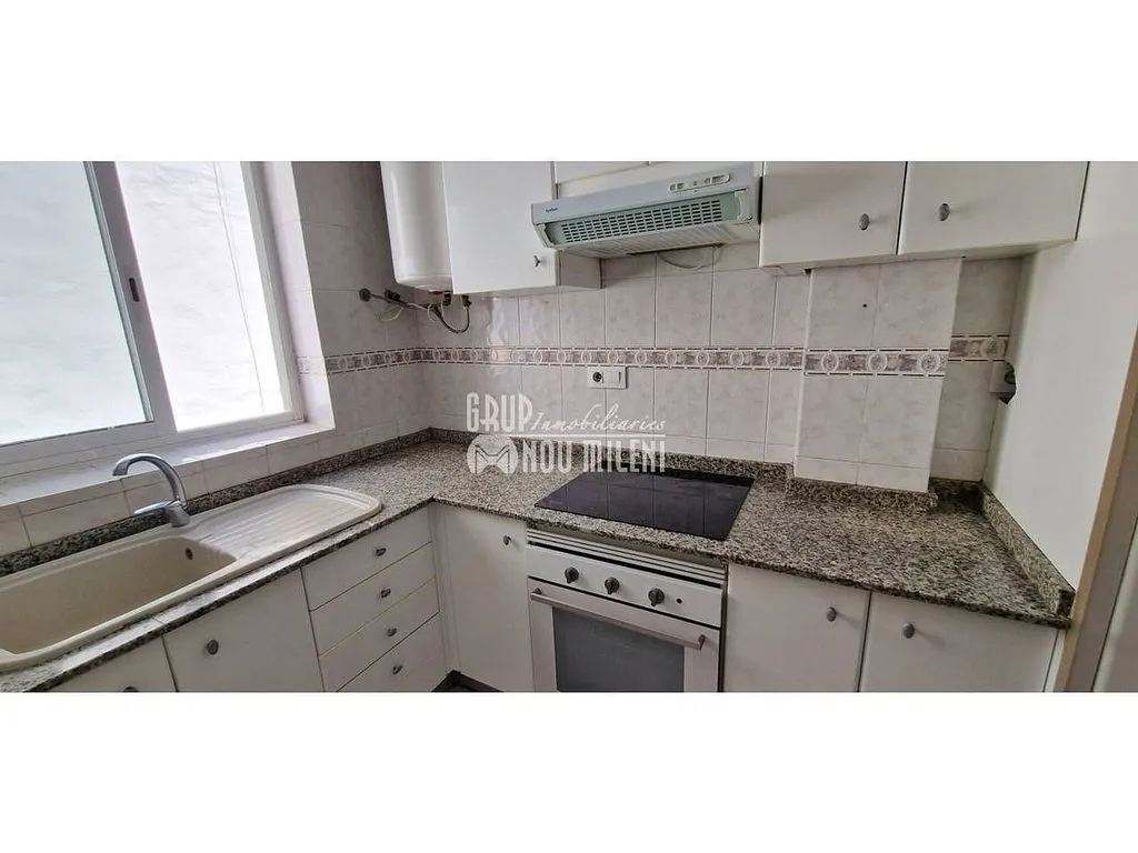 Köök - Furnished Flat with Balcony in Alfafar