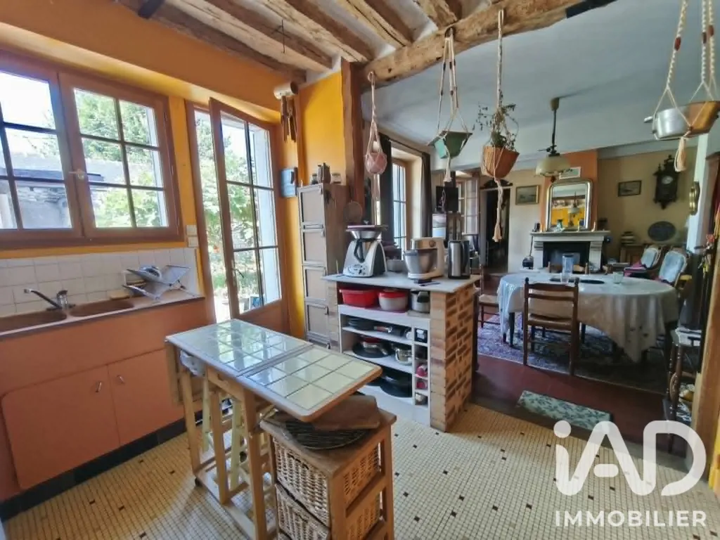 Cucina - Longère with Garden and Dependencies in Boynes