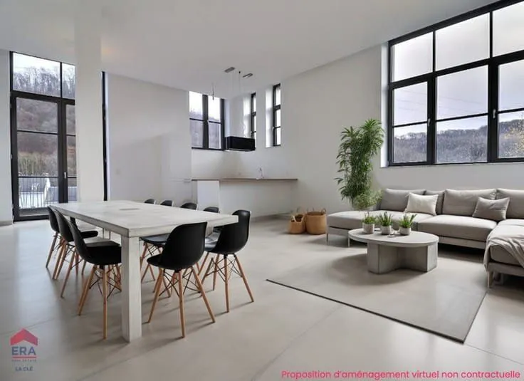 Living Room - House in Flawinne, Namur