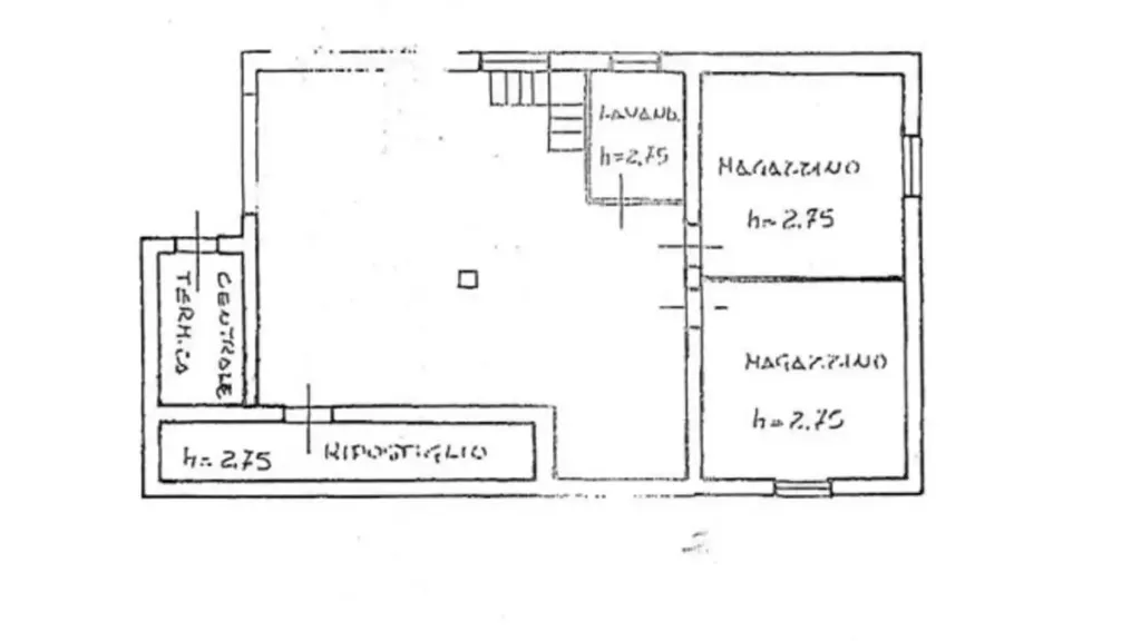 Plan - Villa with Garden in Borgo Virgilio
