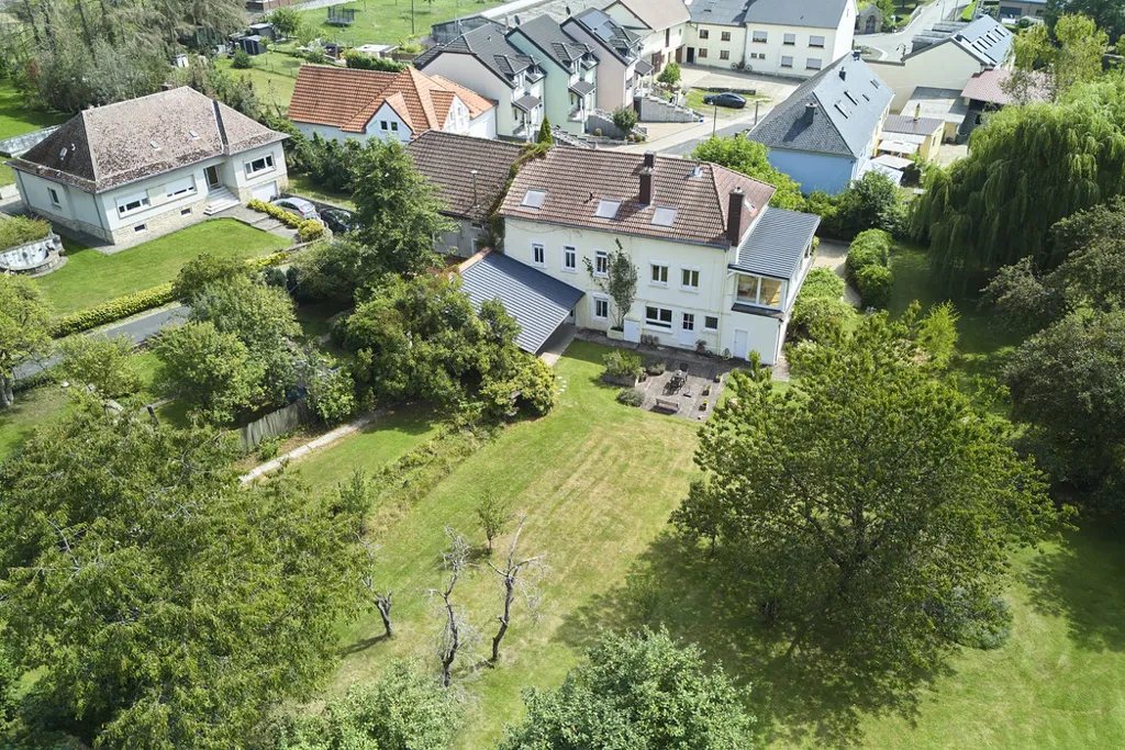 Vue aérienne - Maison Ancienne avec Jardin à Biwer