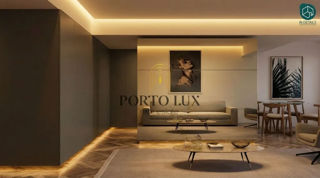 Séjour - Luxury 2-Bedroom Apartment in Porto Centre