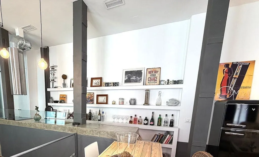 Cuisine - Loft Duplex with Balcony in Malasaña