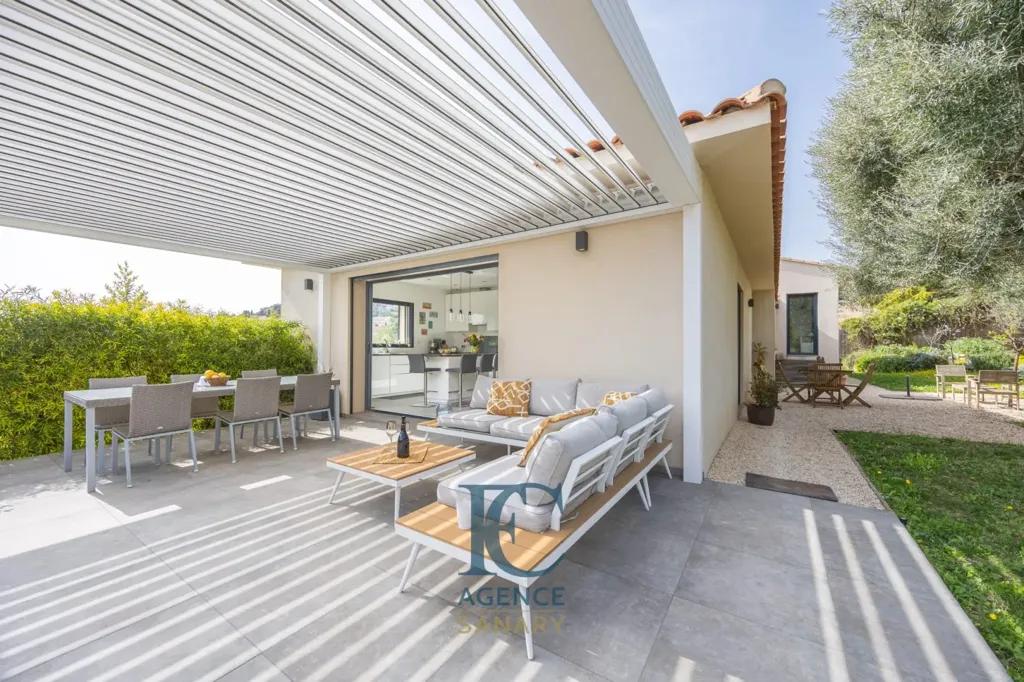 Terrasse - Maison récente avec piscine à Ollioules