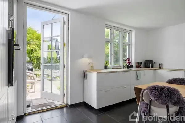Köök - Charming Villa with Garden in Hundested