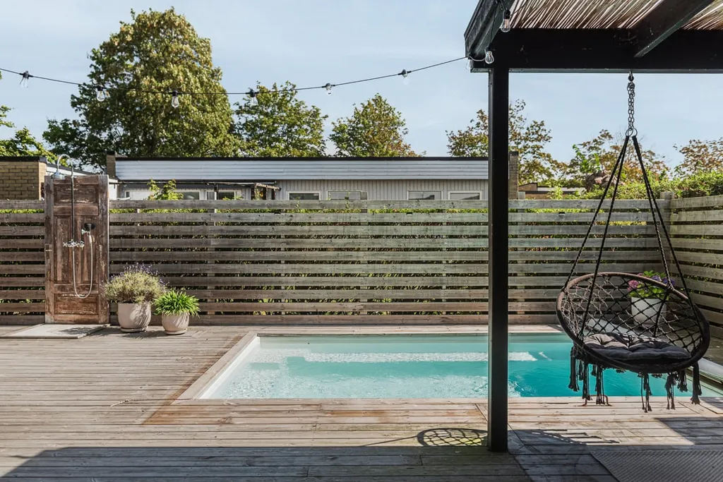 Piscina - 1-Storey Villa with Pool in Löddesnäs