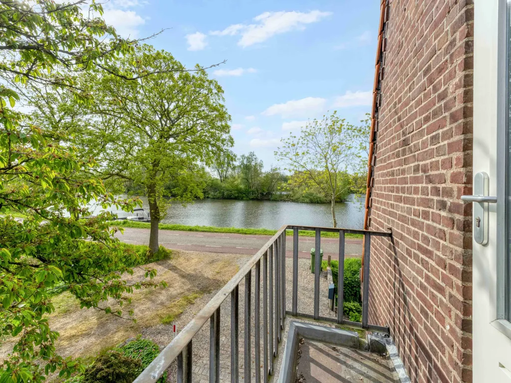 Balcone - Charming 1910 House with Water View in Vecht