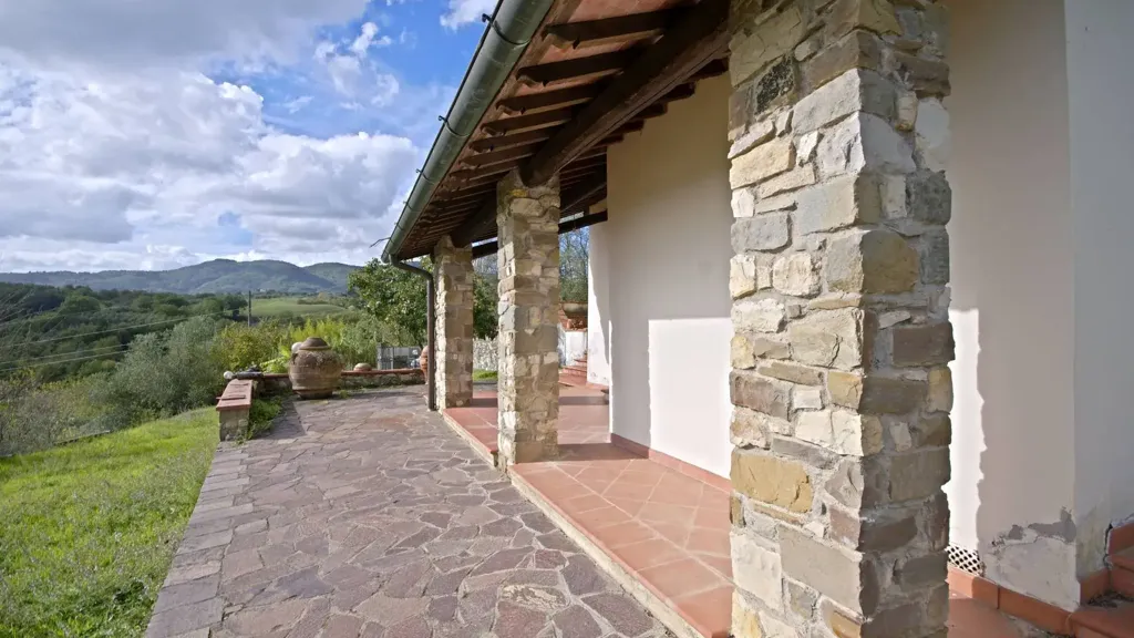 Terrass - Rustic House with Panoramic Views in Figline Valdarno