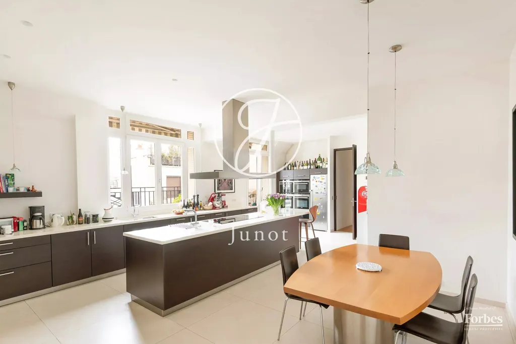 Cuisine - Appartement Duplex avec Terrasses à Paris 16e
