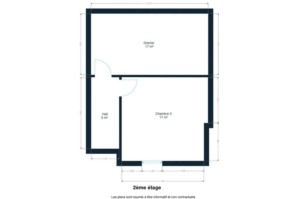 Planimetria - House with Garden and Terrace in Waremme